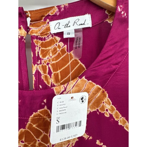 On The Road free people Womens Tie-Dye Maxi Dress Size Small new $128 - Picture 2 of 5